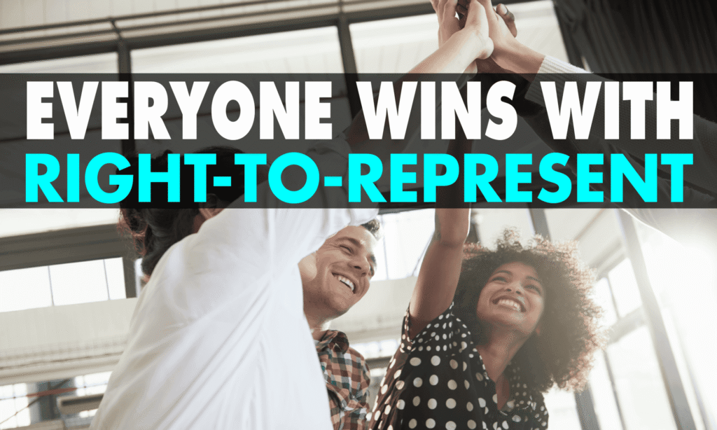Right to Represent agreement between recruiter and candidate