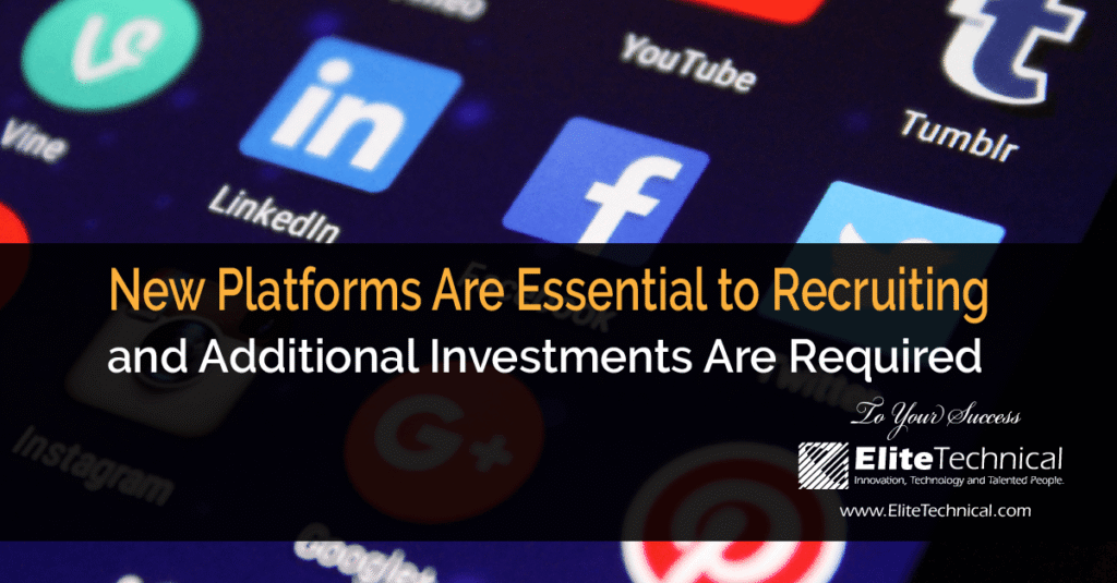 Social media recruiting channels
